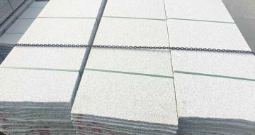 株洲芝麻白毛板，石材毛板