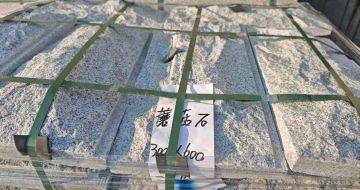 株洲芝麻白蘑菇石，自然面