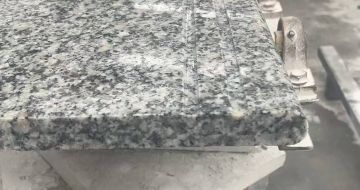 株洲芝麻白楼梯踏步 芙蓉白