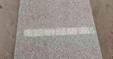 株洲芝麻白光面毛板