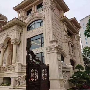 株洲黄金麻别墅外墙异形定制