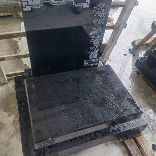 株洲花岗岩墓碑石 墓碑 套墓