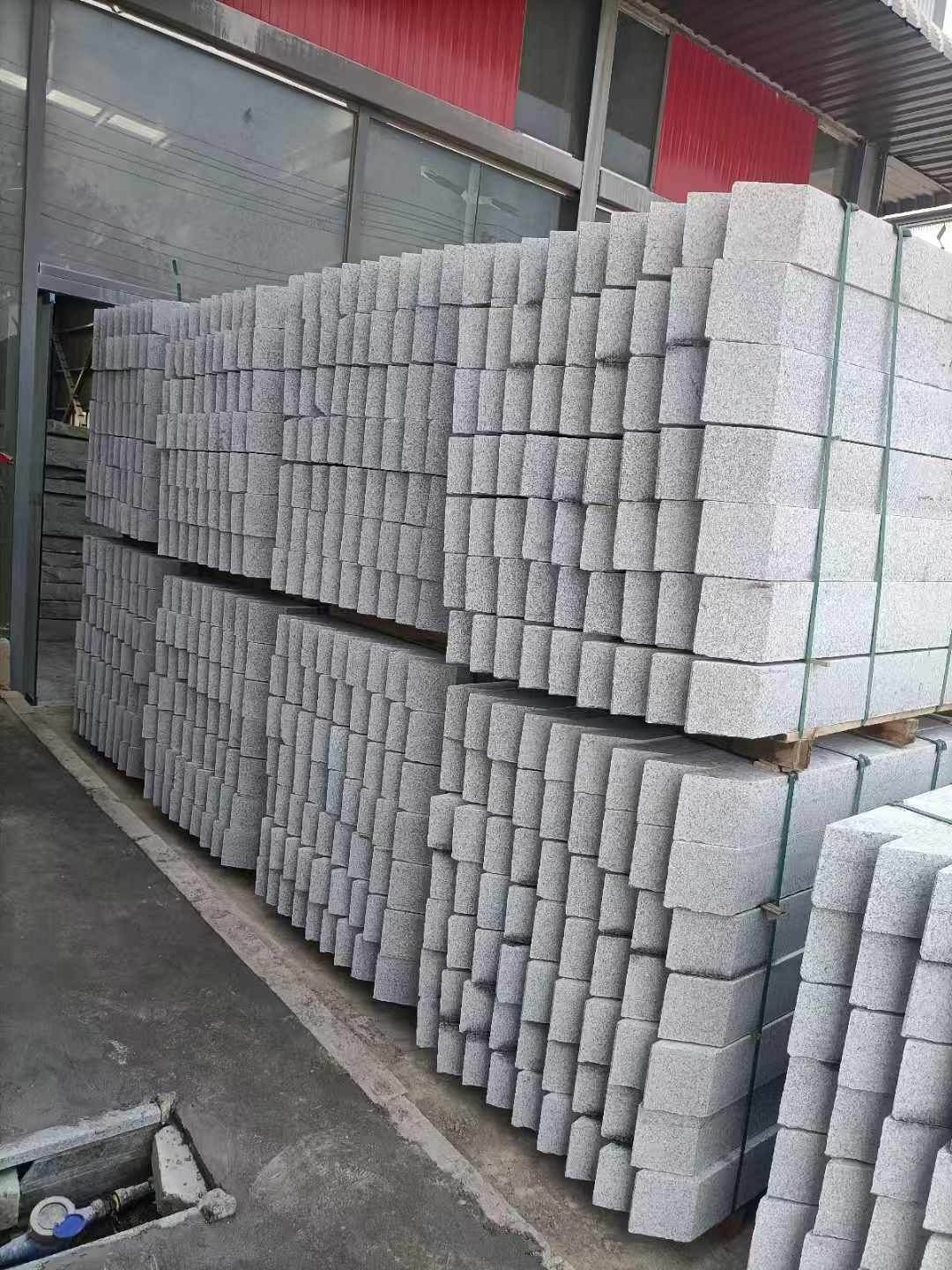 株洲芝麻白树围石 树池