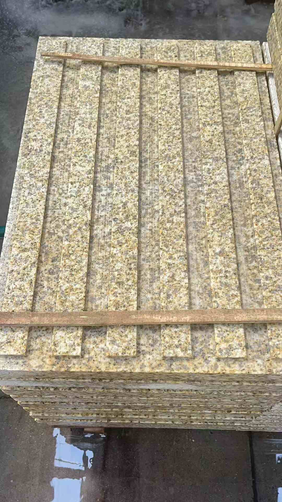 株洲黄金麻盲道 石材盲道