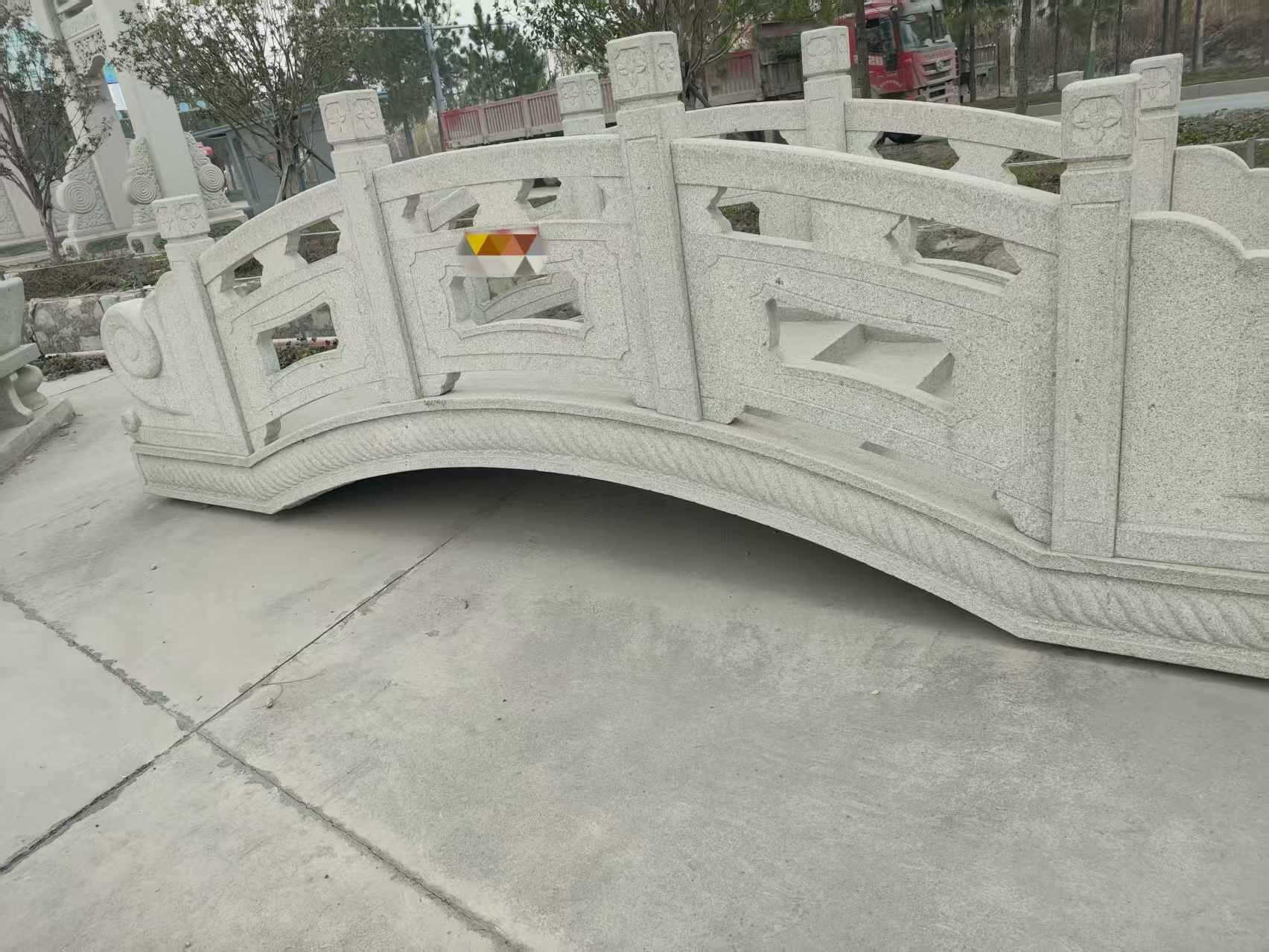 株洲芝麻白拱桥，石桥